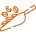 Organic Coffee Seed Icon